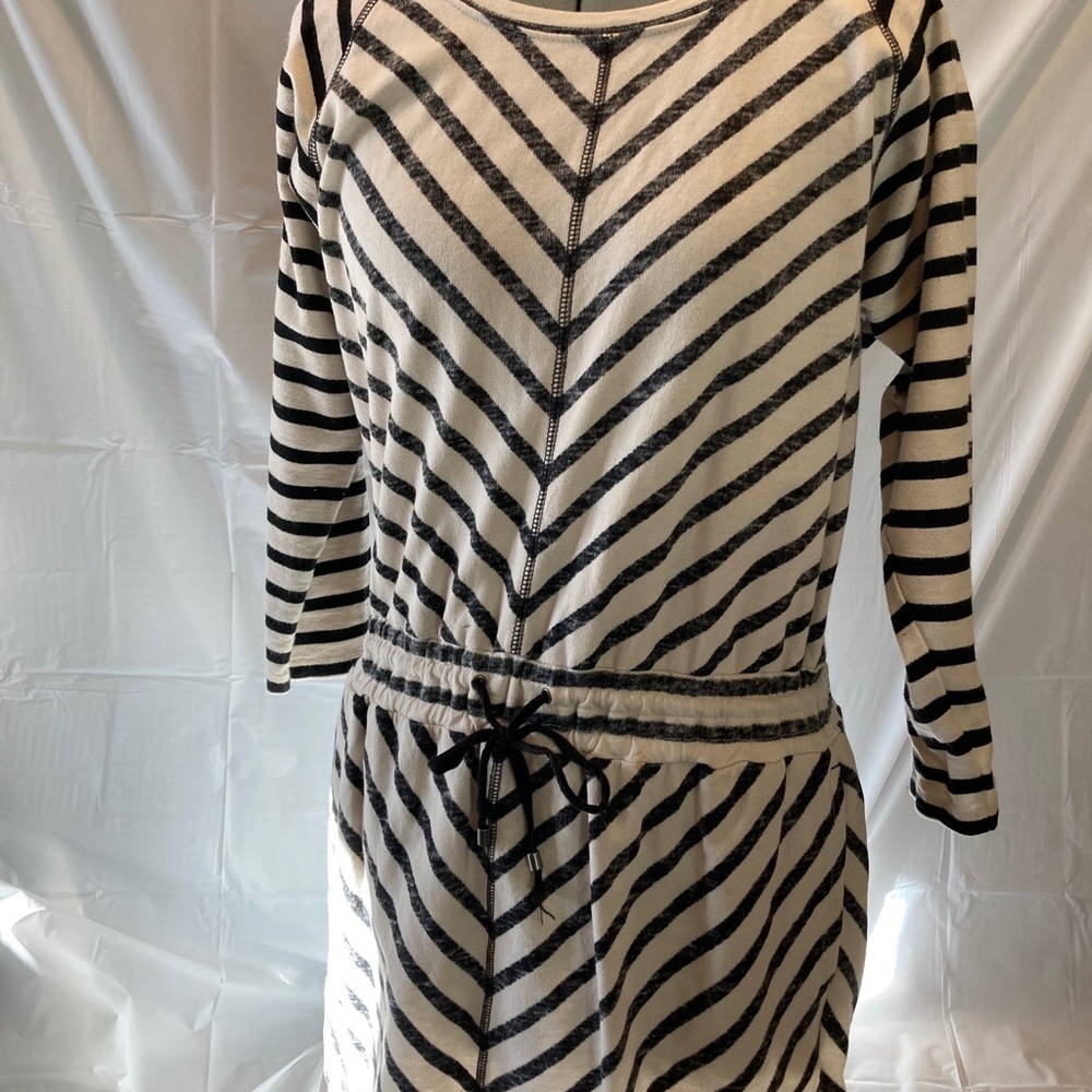 Loft cute mini dress stripped casual